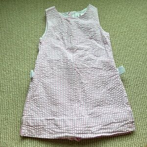 Classic Prep seersucker Romper Dress, size 5, EUC